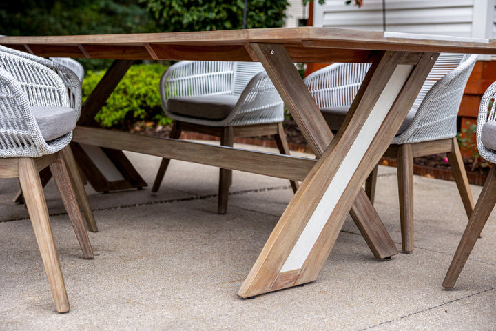 Pergola Outdoor Table Set