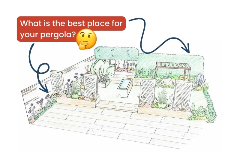 The Best Place for Your Pergola